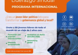 Convocatoria al PROGRAMA INTERNACIONAL “Una Humanidad, Un Planeta: liderazgo sinodal
